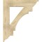 Ekena Millwork Merced Traditional Rough Sawn Bracket, Douglas Fir, 6"W x 34"D x 40"H BKT06X34X40MRC01RDF - alternate 4